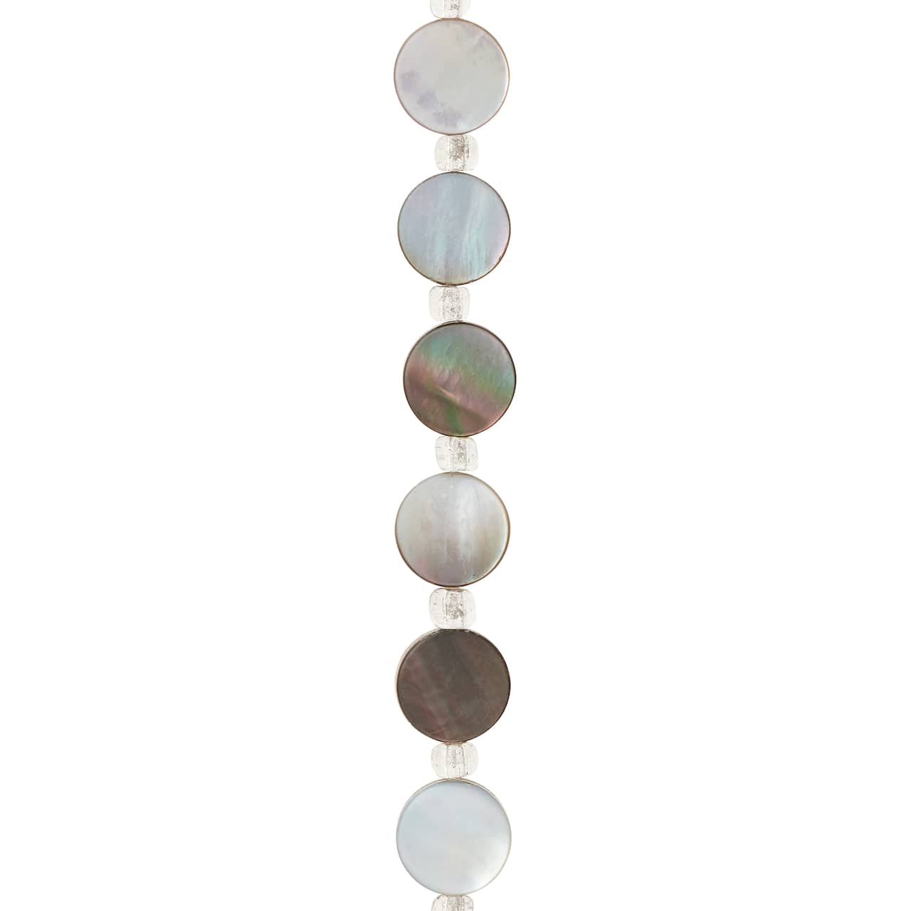 12 Pack: Disk Shell Beads, 10mm by Bead Landing™